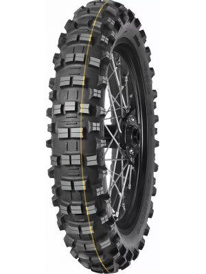 Задна гума Mitas Terra Force 120/90-18 Жълта линия